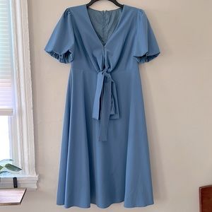 SHEIN Women’s Puffy sleeve dress| Blue | Size L